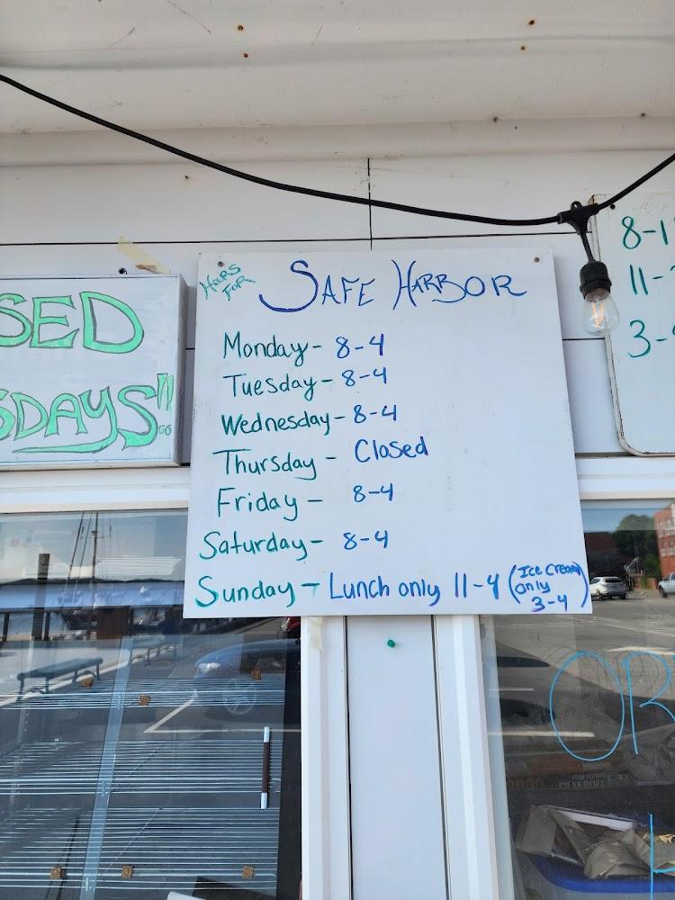 Safe Harbor Cafe Menu image 3